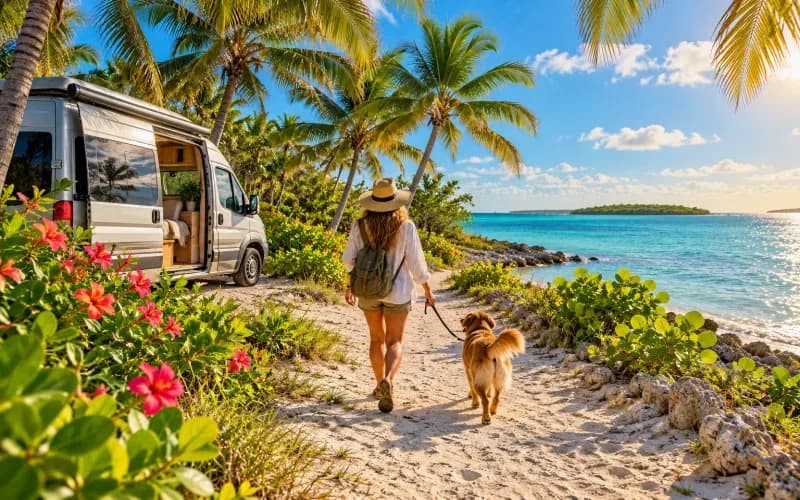 Camper Van for rent for a Florida Keys stay
