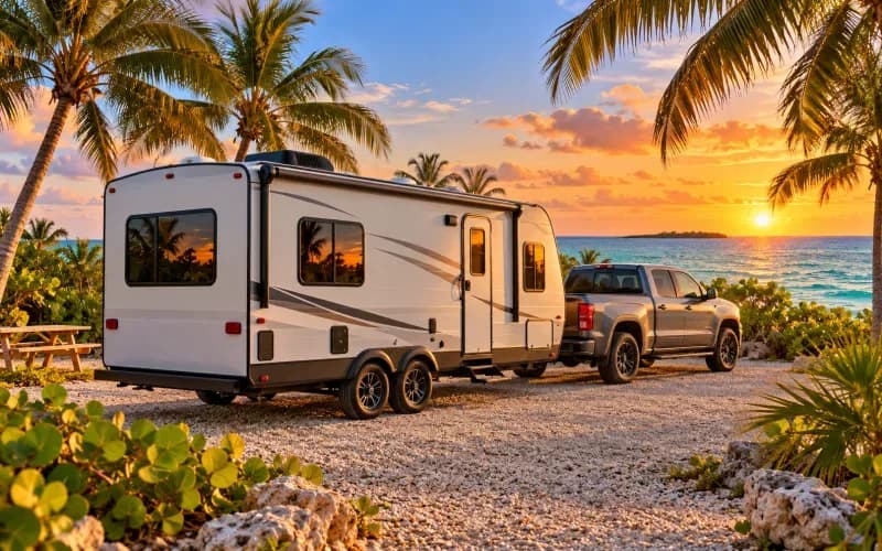 Travel Trailer for rent for a Florida Keys stay